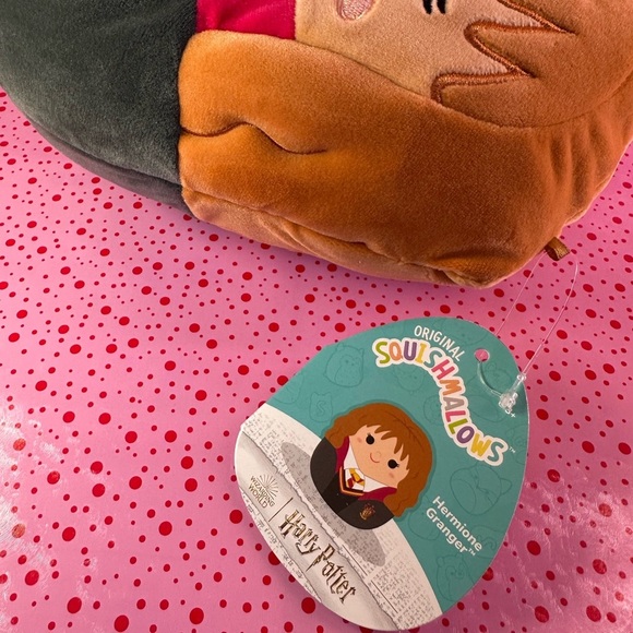 Squishmallows Hermione Granger from Harry Potter 8 inch NWT - Picture 5 of 7
